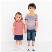 【SALE】「ユニセックス」Ｔシャツ　レッド　[ミキハウス　ホットビスケッツ]