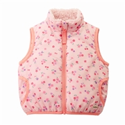 【SALE】[キッズ]ベスト　ピンク　[ミキハウス　ホットビスケッツ]