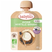 babybio オーガニック ベビーオートミール ブルーベリー・バナナ