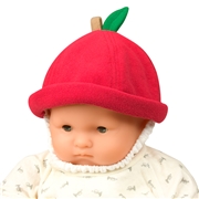 [42・44・46cm]ロール帽　フルーツ　レッド