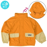 【再値下】【SALE】[キッズ]はっ水ジャケット　ナイロンオックス　オレンジ