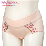 【SALE】ショーツ　産後も使える仕様　花柄　ピンク