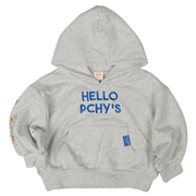 【SALE】[キッズ]ＢＩＧシルエットフーディ　ＰＣＨＹコラボ　グレー