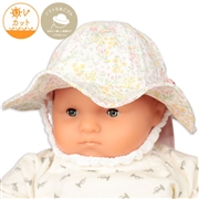 [44～48cm]丸天ハット　花柄　ピンク