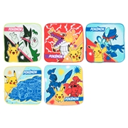 プチタオル５Ｐ２５　ポケモン　Ｏ４６２８　１６ｘ１６ｃｍ