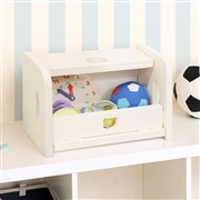 やわらか素材のおもちゃ箱 くまさんのおともだち アイボリー