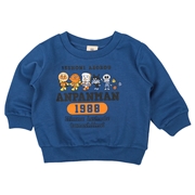 [ベビー]スウェットシャツ　アンパンマン　ネイビー