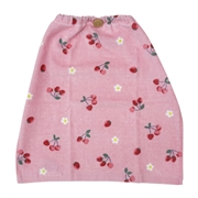 おりこうタオル２６　いちごとさくらんぼ　３４ｘ３５ｃｍ