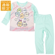 【通販限定】[キッズ]長袖パジャマ　すみっコぐらし　グリーン