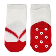 [ベビー]足袋ソックス レッド