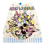 おりこうタオル２６　ワンダー　ミッキー＆フレンズ　３４ｘ３５ｃｍ