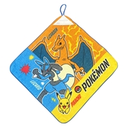 ループ付きタオル２６　ポケモン　Ｐ４４９８　３４ｘ３４ｃｍ