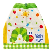 おりこうタオル２６　はらぺこあおむし　たいようフルーツ　３４ｘ３５ｃｍ