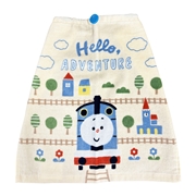 おりこうタオル２６　ツムパパｘトーマス　ハローアドベンチャー　３４ｘ３５ｃｍ