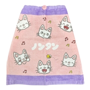 おりこうタオル２６　あそぼうよ　ノンタン　３４ｘ３５ｃｍ
