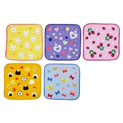 プチタオル５Ｐ２６　リリーブ　１６ｘ１６ｃｍ