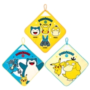 ループ付きタオル３Ｐ２６　ポケモン　Ｐ４５１３　２７ｘ２７ｃｍ