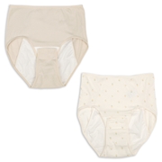 産褥ショーツ２枚組 アイボリー