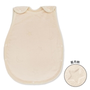 [50～80cm]新生児から使えるやわらかスリーパー 星月 アイボリー