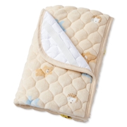 [ミニサイズ]やわらか敷きパッド アニマル ベージュ