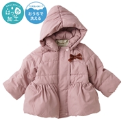 [ベビー]中綿ジャケット　バルーン　ピンク