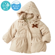 [ベビー]中綿ジャケット　バルーン　ベージュ