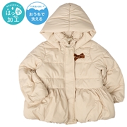 [キッズ]中綿ジャケット　バルーン　ベージュ