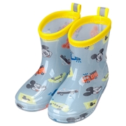 [13.0～15.0cm]Ｂレインシューズ　ＤＮ　ミッキー サックス