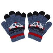 ▽５指　パトカー柄