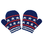 ▽ミトン　星柄