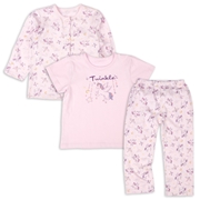 [キッズ]2トップ半袖・長袖パジャマ　ユニコーン