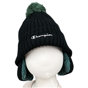 [52~54cm]チャンピオンリブ耳付ワッチ　ブラック