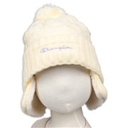 [52~54cm]チャンピオンリボンジャガード耳付ワッチ　アイボリー