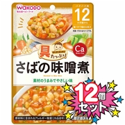 [12個セット]具たっぷりグーグーキッチン さばの味噌煮