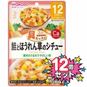 [12個セット]具たっぷりグーグーキッチン 鮭とほうれん草のシチュ