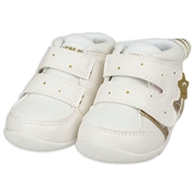 [11.0～13.5cm]イフミーオリジナル合皮ファーストシューズ　ゴールド