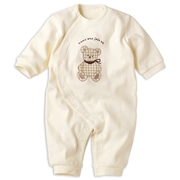 長袖　プレオール　アップリケ ベージュ