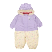 [キッズ]２５ＪＪオックスユニコーン柄ダルマコンビ　パープル