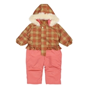 [キッズ]２５ＪＪオックスチェック柄スノーコンビ　ピンク