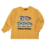 [ベビー]２５ＨＨ裏毛京阪集合トレ－ナ－ イエロー