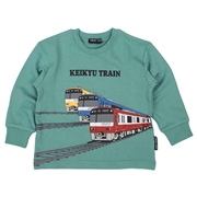 [ベビー]２５ＨＨ裏毛京急３車種トレ－ナ－ キミドリ