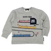 [ベビー]２５ＨＨ裏毛京急トンネルトレ－ナ－ グレー