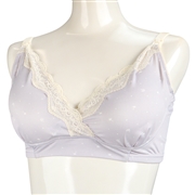 [LL・3Lサイズ]ナチュラルフィットブラ　大きいサイズ パープル