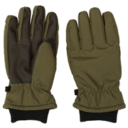 5指　無地　カーキ