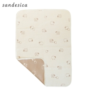 オーガニックコットン ふんわり綿毛布 マロンシープ ベージュ