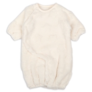 長袖ドレスオール　ボア　星　アイボリー