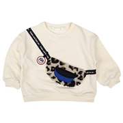 [キッズ]長袖トレーナーボア　トロンプ　アイボリー