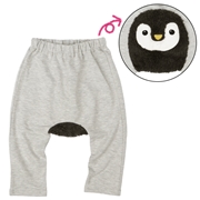 お尻モチーフパンツ グレー