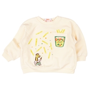 [キッズ]長袖トレーナー　カルビーレトロ　じゃがりこ