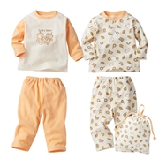 [お楽しみ袋]パジャマセット　こぐまちゃん　オレンジ[入荷案内受付中]